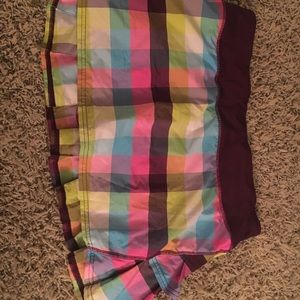 LuluLemon running skort size 10